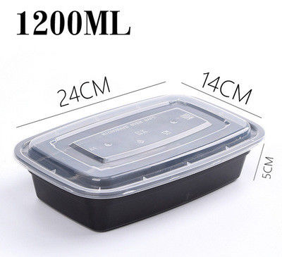 SGS CE 12oz To 58oz Recyclable Food Takeaway Boxes For Food Delivery